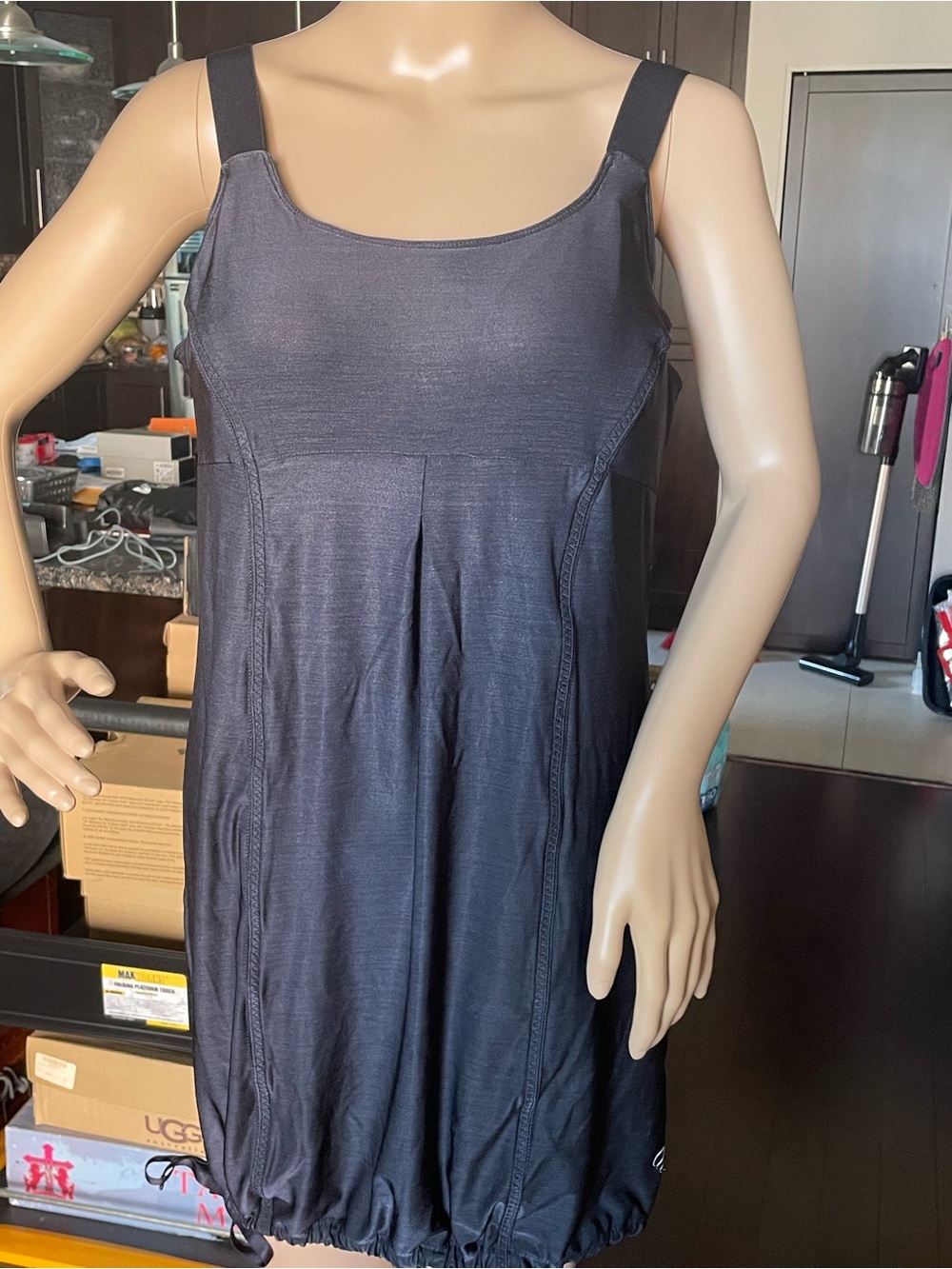 Mondetta Black Sleeveless Dress Tank